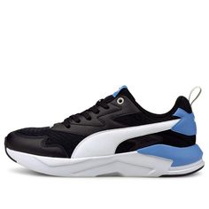 Puma X-Ray Lite Summer Marathon Running Shoes/Sneakers Puma Xray2 Square, Low-top Puma Running Shoes For Streetwear, Black Lace-up Puma Running Shoes, Puma Low-top Athleisure Running Shoes, Puma X Ray, Marathon Running Shoes, Black Trainers, Summer Black, Puma Mens