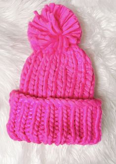 Preppy Hat, Sassy Shortcake, Snow Hat, Pink Beanie, Pink Snow, White Beanies, Bear Crafts, Pink Beanies, Skiing Outfit