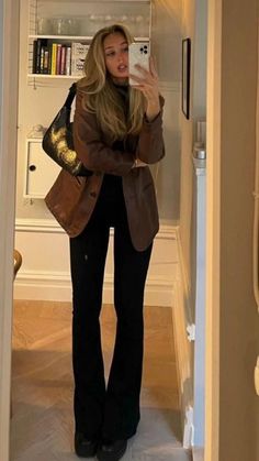 European Winter Outfits Casual, Black Blouse Dress Outfit, Winter Black Outfits Aesthetic, Work Safe Outfits, Birthday Dinner Outfit Cold Weather, Nyc Cool Girl Outfit, Winter 2023 Going Out Outfits, Indie Nye Outfit, 2000s Professional Outfits