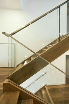 Glass Railing Stairs, Modern Stair Railing, Timber Stair, Glass Railings, Staircase Handrail, Stainless Steel Handrail, Steel Handrail, Glass Stairs, Steel Stairs