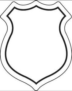 a black and white drawing of a shield