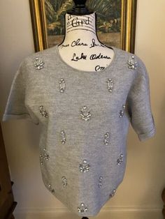 Embellished Sweatshirts, Diy Clothing, Diy Clothes, Neck Sweater, Ann Taylor, Sweater Sizes, Sweatshirts, Outfit Inspo, Best Deals