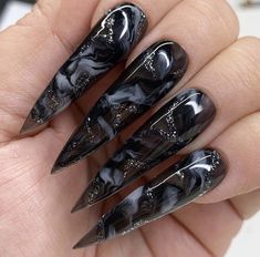 Witchy Nails, Long Nail Designs