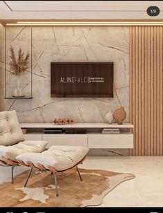 Living Room Wall Design Modern, Living Room Design Ideas Modern, Mantle Tv Stand, Tv Wall Living Room, Home Sala, Room Wall Design, Ruang Tv, Wall Design Modern, Living Room Wall Designs