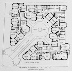 the floor plan for an apartment in america's capitol building, which was built in 1932