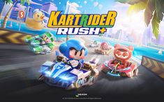 kart rider rush is coming to the nintendo game store in march, and it's free for all