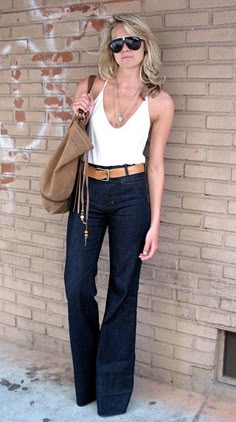 Straight leg and simple top Womens Outfits, Style Casual Chic, Mode Boho, Looks Street Style, Victoria Secrets, Mode Inspo, Looks Style, Street Chic, Mode Inspiration