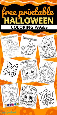 Free printable halloween coloring pages for kids Halloween coloring pictures. Halloween Coloring Pages For Kindergarten, Halloween Home Activities For Kids, Free Printable Halloween Coloring Pages For Kids Simple, Halloween Free Coloring Printables, Spider Web Coloring Pages, Free Halloween Coloring Pages For Preschool, Halloween Coloring Printables Free, Halloween Activity Pages For Kids, Free October Coloring Pages