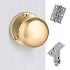 an image of a door handle and latch