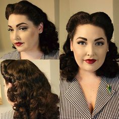 Hair roll? Hair Roll, 1940s Hair, Historical Hairstyles, Vintage Curls