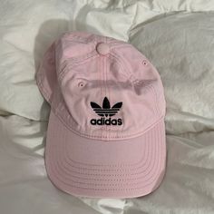 Pink Adidas Cap - Brand New Casual Pink Dad Hat For Streetwear, Pink Curved Visor Dad Hat For Summer, Pink Dad Hat With Curved Visor For Summer, Pink Curved Visor Hat For Summer, Adidas Hats For Summer Streetwear, Casual Pink Hats With Adjustable Fit, Trendy Pink Baseball Cap For Summer, Pink Sporty Cap, Adidas Sporty Hats For Spring