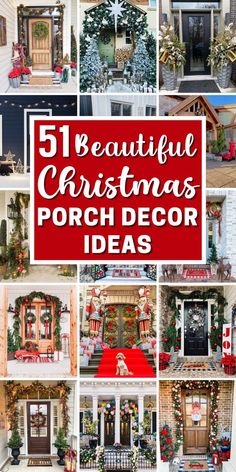 christmas porch decor ideas that are easy to make