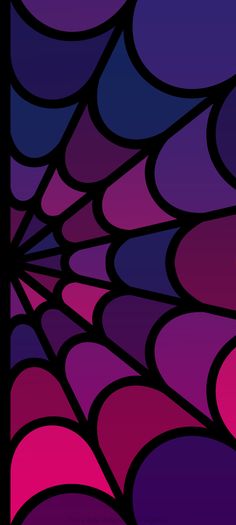 an image of a spider web pattern in purple and pink