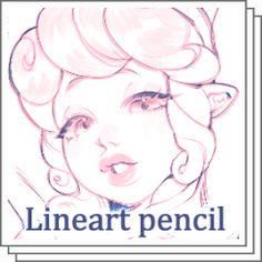 Lineart pencil+Auto Action - CLIP STUDIO ASSETS How To Make Digital Art Look Like Paper, Clip Studio Art Brushes, Lineart Clip Studio Paint, Csp Lineart Brush, Csp Sketch Brush, Clip Studio Paint Lineart, Lineart Tutorial Digital Art, Clip Art Studio Brushes, Free Csp Brushes