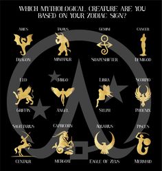 an image of zodiac signs and their meanings