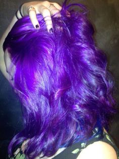 Bright Purple Hair, Nice Hairstyles, Pink Tips, Funky Hairstyles, Hair Stylies, Hair Color And Cut