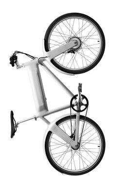 an image of a bicycle that is upside down