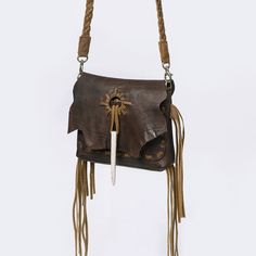 Unique Leather Bag, Western Handbags, Instagram Help, Aging Beautifully, Crossbody Messenger Bag, Leather Fringe, Women Bag, Handbag Purse, Full Grain Leather