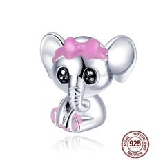 Cute Baby Elephant With Bow Charms, Animal Charm for Pandora Bracelet Charms, Dangle Charms for Bracelet, 925 Sterling Silver Charms fits for Bracelet Pandora Charms  Condition: Brand New Material: 925 Sterling Silver Item specifics Item Type: Beads Item Weight: 2-5g Item Shape: As shown in picture Metals Type: Silver Material: 925 Sterling Silver  Quantity: One Piece (Without Bracelet & Bangle) Fits: Compatible with Pandora Bracelets, Compatible with Pandora styles or European bracelets. Perfect for your wife or gift for girlfriend, best friend gifts birthday gift, Christmas gifts, your mum or daughter or simply your best friend. Ideal Gifts for Christmas, Birthday, New Year, Mother's Day, Valentine's Day, Anniversary, Graduation Gifts, Bridal Gifts or your other special occasion you woul Pandora Original, Human Skeleton, Charms Pandora, Bone Pendant, Bracelet Pandora, Jewelry Drawing, Pandora Bracelet Charms, Elephant Charm