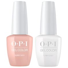 OPI GelColor Bubble Bath + Funny Bunny Opi Bubble Bath, Bunny Nails, Soak Off Gel Nails, Funny Bunny, Nail Polish Collection, Funny Bunnies, Dynamic Duo, Soak Off Gel, Nail Supply