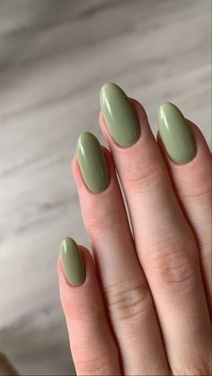 Green Nail Polish, Green Nail