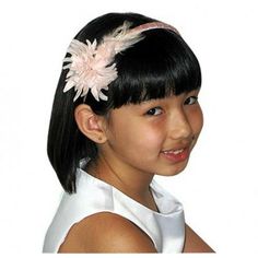 Stella Feather Headband By Andrea's Beau | Feather Headband For Girls Feather Headband, Special Occasion