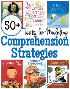 some children's books with the title 50 + texts for modeling compenension st