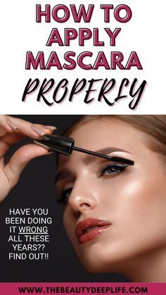 Applying Mascara Tips Videos, How To Wear Mascara Properly, How To Apply Sky High Mascara, Makeup Hacks For Beginners How To Apply, Best Ways To Apply Mascara, Best Mascara To Hold Curl, How To Make Mascara Last Longer, How To Put On Mascara For Beginners, How To Apply Mascara Without Clumps