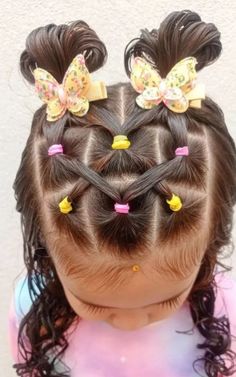 Toddler Hairstyles Girl Fine Hair, Baby Girl Hairstyles Curly, Picture Day Hair, Girl Hairdos, Cute Toddler Hairstyles, Girly Hairstyles, Girl Hair Dos, Girls Hairstyles Easy, Bella Hair