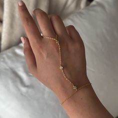 925 Sterling Silver Gold Plated Waterproof, Long-wearing, comfortable Long lasting, Tarnish & Rust free with care Hand Chain Bracelet, Permanent Jewelry, Silver Chain Bracelet, Hand Chain, Gold Bracelet Chain, Shiny Things, Jewelry Inspo, Aesthetic Makeup, Jewelry Bags