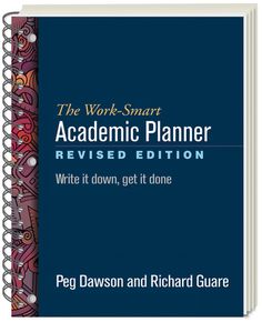 the work - smart academic planner is shown