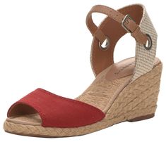 PRICES MAY VARY. Open toe Check woven back Braided raffia wrapped wedge heel and platform Padded rope covered footbed Wraparound ankle strap with adjustable buckle closure Treat your feet to this sensational open toe, braided raffia wrapped wedge heel and platform spring style! Lucky Brand Shoes Heels, Independent Thinking, Spring Medium Width Wedge Sandals With 4-inch Heel, Beach-ready Closed Toe Wedge Sandals With Red Sole, Medium Width 4-inch Wedge Heel Sandals, Fitting Jeans, Red Open-toe Synthetic Wedge Sandals, Love Friends, Brown Synthetic Wedge Sandals With 4-inch Heel