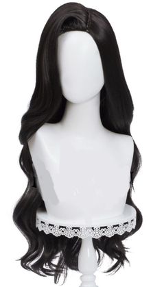 Long Black Wigs, Gothic Wigs, Trendy Long Hairstyles, Pretty Hair Cuts, Black Cosplay Wig, Hair Inspiration Long, Kpop Hair, Asian Short Hair, Cosplay Hair