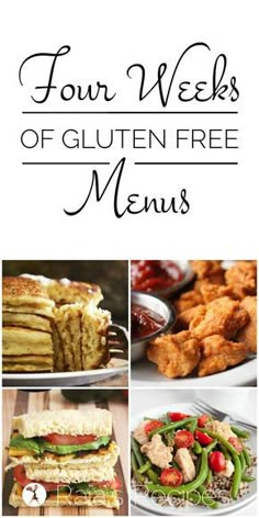 Gluten Free Menu Ideas, Menu Sans Gluten, Ideas For Dinner, Gluten Free Meal Plan, Going Gluten Free, Gluten Free Menu, Free Meal Plans, Gluten Free Recipes For Dinner, Gluten Free Dairy Free Recipes