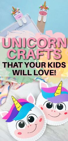 Unicorn crafts for kids Diy Unicorn Crafts, Unicorn Crafts For Kids, Craft Heart, Unicorn Craft, Cake Aesthetic, Unicorn Card, Art Projects For Kids, Unicorn Crafts, Unicorn Kids