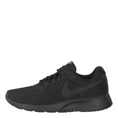 PRICES MAY VARY. Breathable textile upper for lightweight comfort. Foam midsole/outsole offers lightweight cushioning. ''ELEGANT SIMPLICITY. Named after the Japanese word for "simplicity," the Nike Tanjun Women's Shoe offers an elegant, modern design for an elevated everyday look.'' Black Nike Shoes Women, Women Black Shoes, Nike Kyrie Flytrap, Womens Nike Shoes, Black Sneakers Women, Nike Tanjun, Sporty Sneakers, Nike Kyrie, Womens Nike