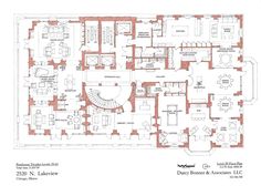 the floor plan for an apartment with two floors and three stories, including a spiral staircase