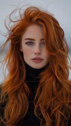 Beautiful Red Hair, Long Red Hair, Redhead Beauty, Long Red, Ginger Hair, Womens Haircuts