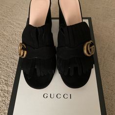 Very Rare Brand New Gucci Sandals. Purchased For Over $1k After Tax. No Price Discount. Luxury Closed Toe Mules With 4-inch Heel, Luxury 4-inch Heel Closed Toe Mules, Luxury Gucci Mules For Formal Occasions, Gucci Luxury Formal Mules, Designer Mules With 4-inch Heel, Designer Gucci Sandals With Open Heel, Gucci Designer Sandals For Formal Occasions, Gucci Designer Formal Sandals, Luxury Mules With 4-inch Heel And Round Toe