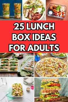 25 lunch box ideas for adults