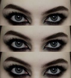 eyes, black eyeliner Grungy Smokey Eye Makeup, Effy Stonem Nails, Emo Smokey Eye, Effy Stonem Eye Makeup, Racoon Eyes Makeup, Easy Dark Makeup, Goth Smokey Eye, Dark Eye Makeup Looks, Effy Stonem Makeup