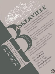 a poster with the words askervillee on it