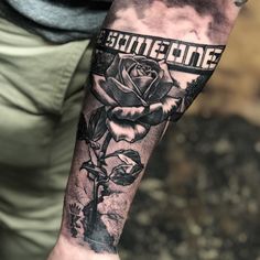 Rose Grew From Concrete Tattoo, Rose In Concrete Tattoo, Rose From Concrete Tattoo, Rose That Grew From Concrete Tattoo, Houston Tattoos Ideas, Tattoo Under Chest, Rose Tattoo On Side, Tattoo Festival