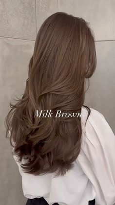 Coco Brown Hair, Layers Korean, Korean Hair Color, Brown Hair Looks, Hair Tint, Brown Hair Dye, Brown Hair Inspo