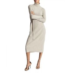 Reiss Kara Roll Neck Rib Knit Midi Dress Wool Cashmere Blend Size M Euc Aprox Flat Lay Measurements Pit To Pit: 17” Length: 42” Roll Neck Dress, Work Dresses For Women, Knitted Bodycon Dress, Knit Midi, Knit Midi Dress, Wool Dress, Roll Neck, Womens Midi Dresses, Dresses Online