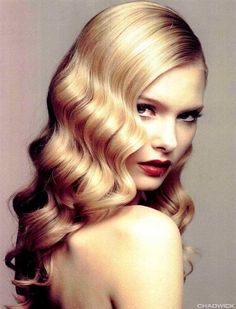 Vintage Curls, Vintage Wedding Hair, Legally Blonde, Mon Cheri, Hair Envy, Great Hair, Hair Waves