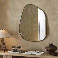 Nova Mirror, Antique Brass-Accessories-High Fashion Home Pet Bed Furniture, Bookshelf Headboard, Candle Wall Art, Dining Table Lamps, Mirror Antique, Modern Candles, Brass Mirror, Hand Forged Iron, Wall Candles