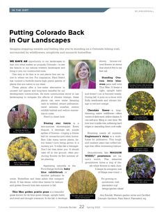 an article about the colorado back in our landscape