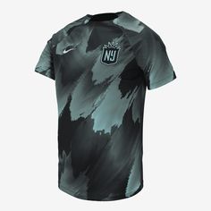 the new nike jersey is designed to look like an abstract painting with black and white paint