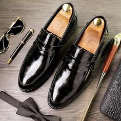 Men Formal Leather Luxury Fashion Wedding Shoes, Men Oxford Floral Patent leather Footwear Wedding Shoes Men, Mens Business Shoes, Man Suits, Suit Ideas, Brogues Men, Leather Footwear, Leather Wedding, Leather Loafer Shoes